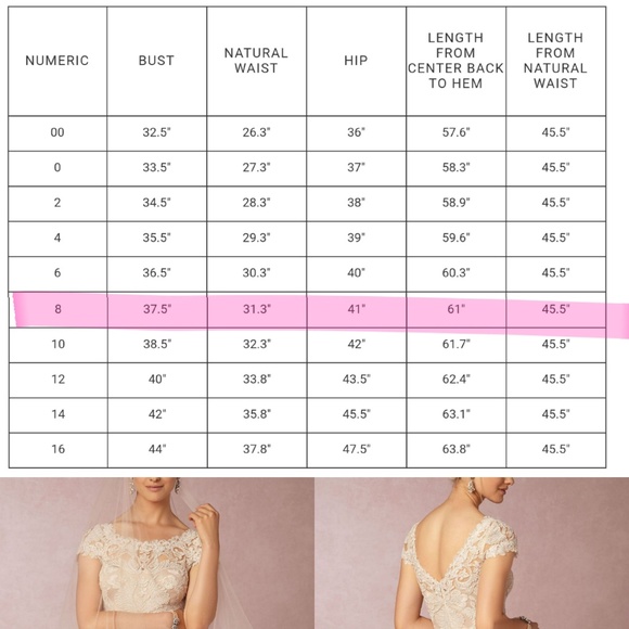 Anthropologie BHLDN August Gown by Tadashi Shoji - Picture 8 of 8